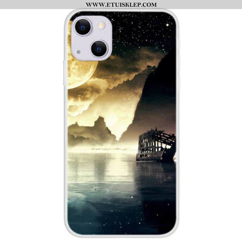 Futerały do iPhone 13 Mini Pełnia Księżyca